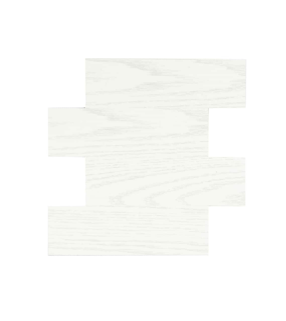 WallPops Faux Wood Whitewash Peel & Stick Wall Tiles